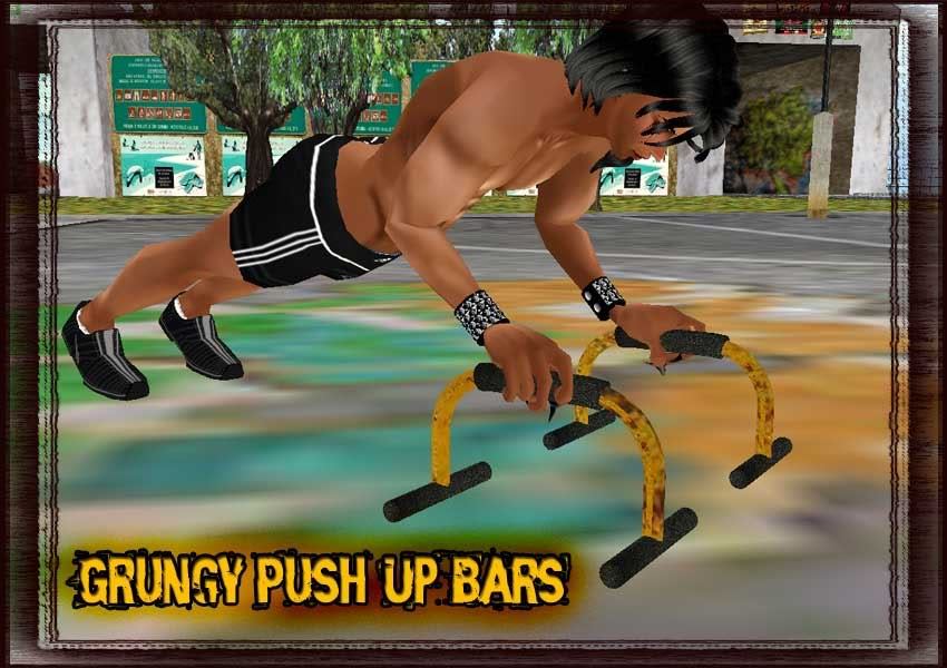 Grungy Push-Up Bars