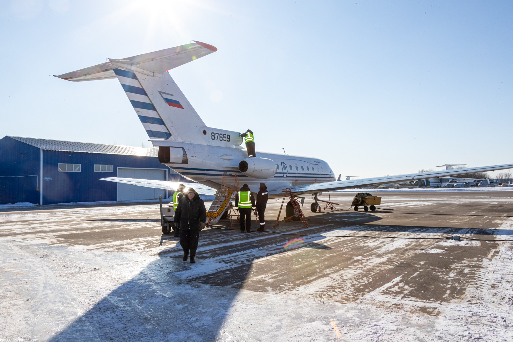10 марта 2021 года, самолеты Яковлева в ЛИИ ч1. 