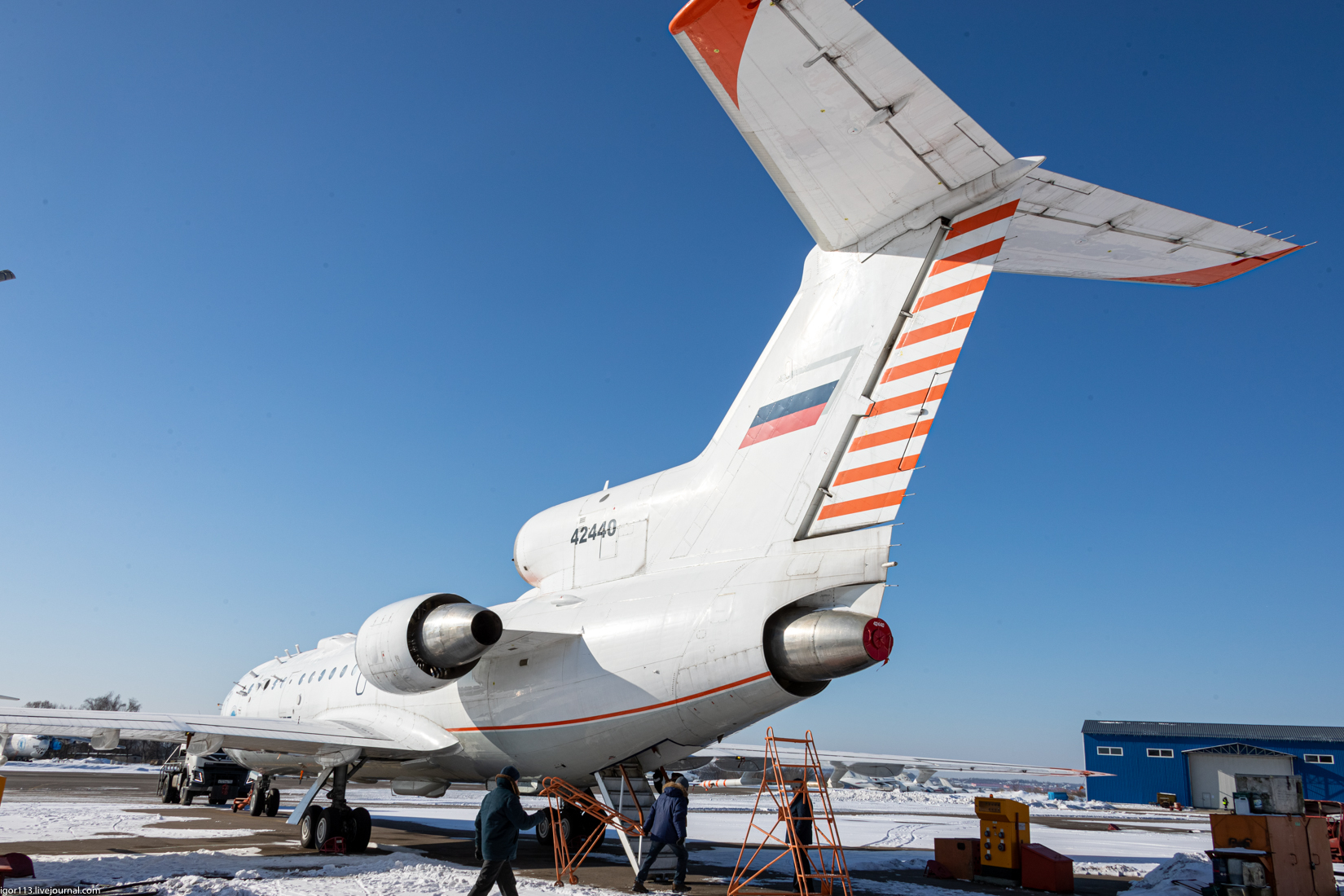 10 марта 2021 года, самолеты Яковлева в ЛИИ ч1. 