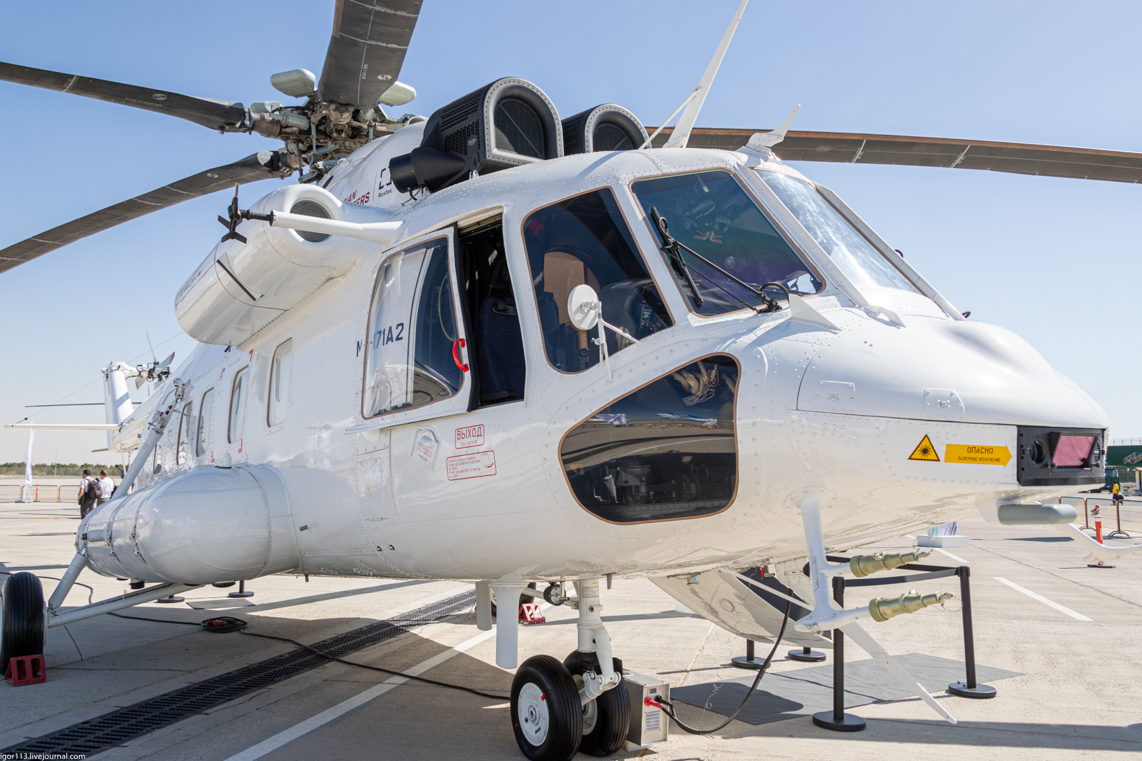 Дубайский авиасалон-2021: многоцелевой вертолет Ми-171А2. 