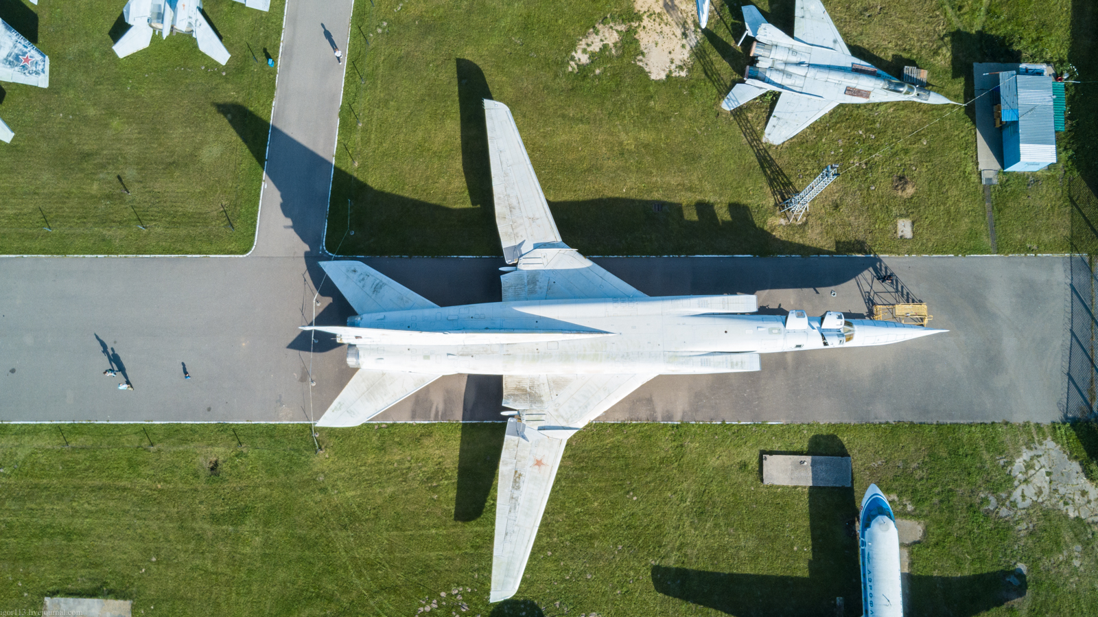 Центральный музей ВВС в Монино 240819: прототип Ту-22М3 ч1 снаружи.