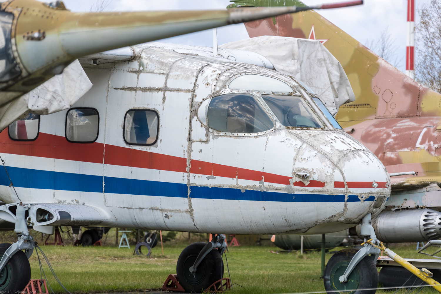 Авиамузей в Риге: легкий многоцелевой транспортный самолет Ан-14А 