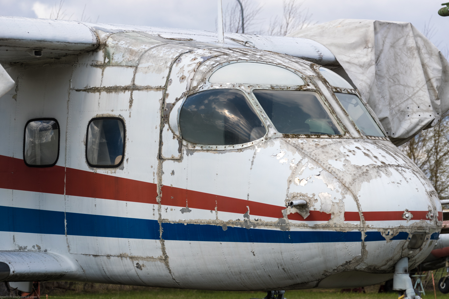 Авиамузей в Риге: легкий многоцелевой транспортный самолет Ан-14А 