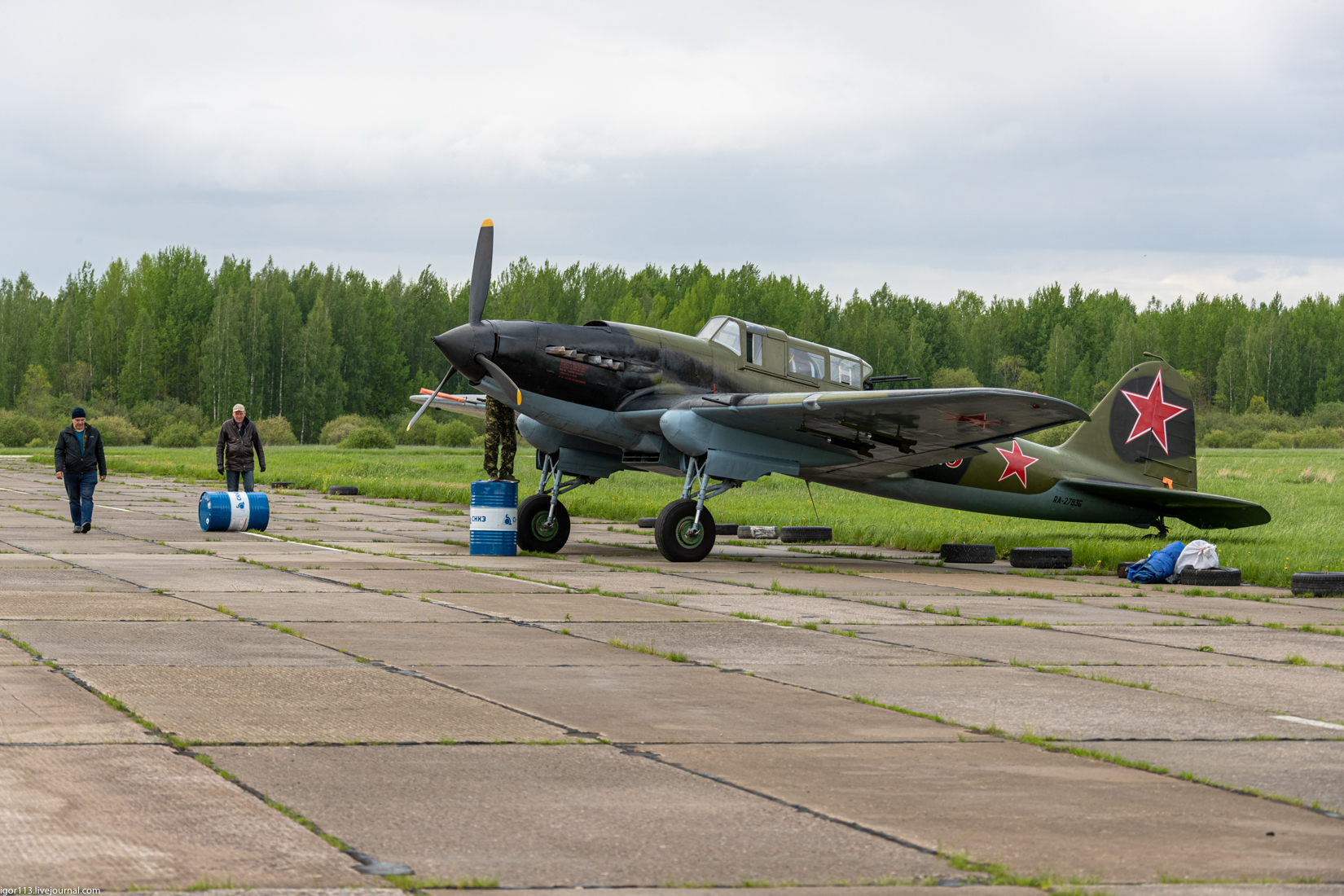 Ил-2 в Новгороде Великом 20-22 мая 2021 года. 