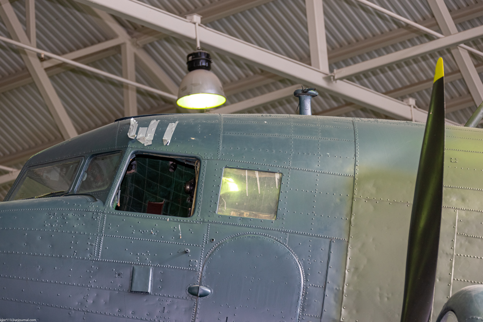 Музей ВВС Монино 030421 зал 2: военно-транспортный Ли-2Т. 