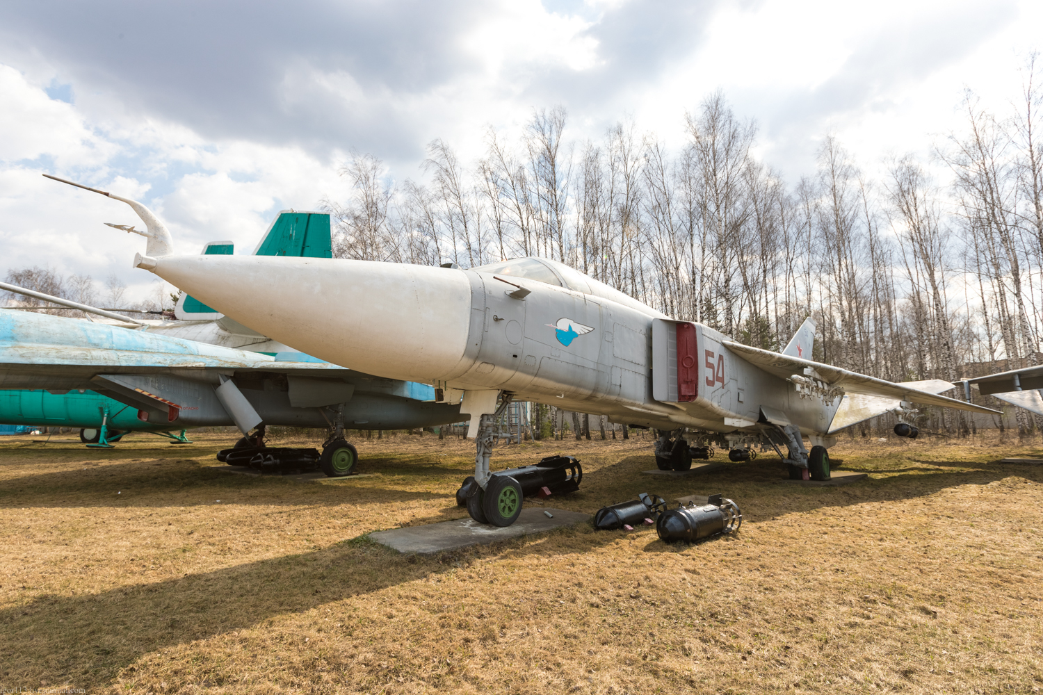 Центральный музей Военно-воздушных сил РФ 2018: фронтовой бомбардировщик Су-24.