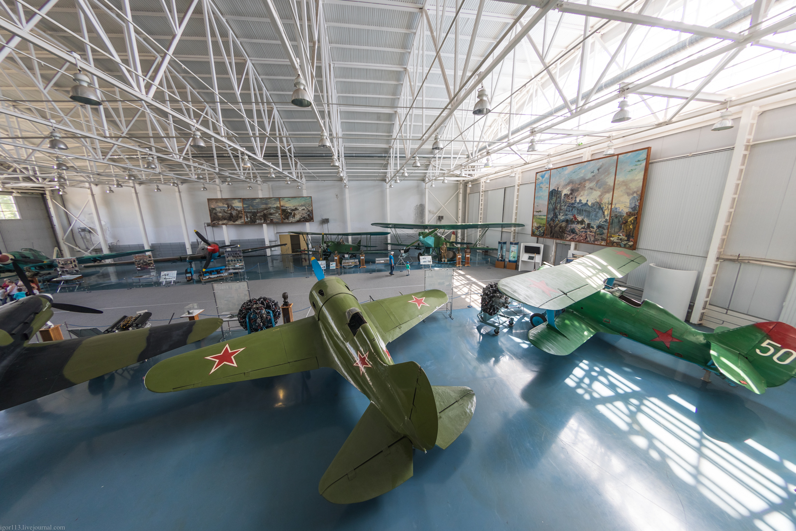 Центральный музей ВВС в Монино: И-15бис 