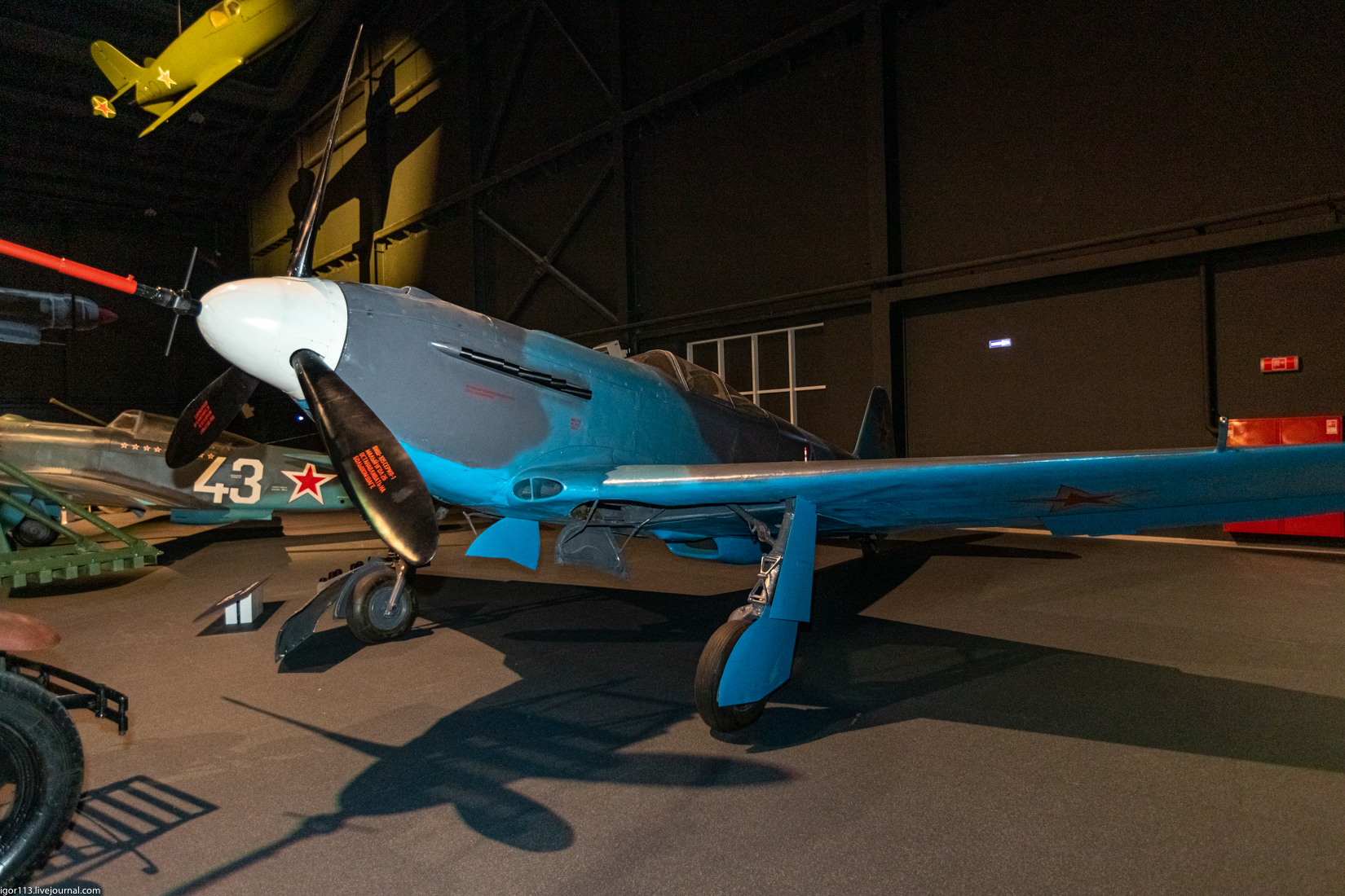 Музей техники в Верхней Пышме ч2: истребитель Як-3. 