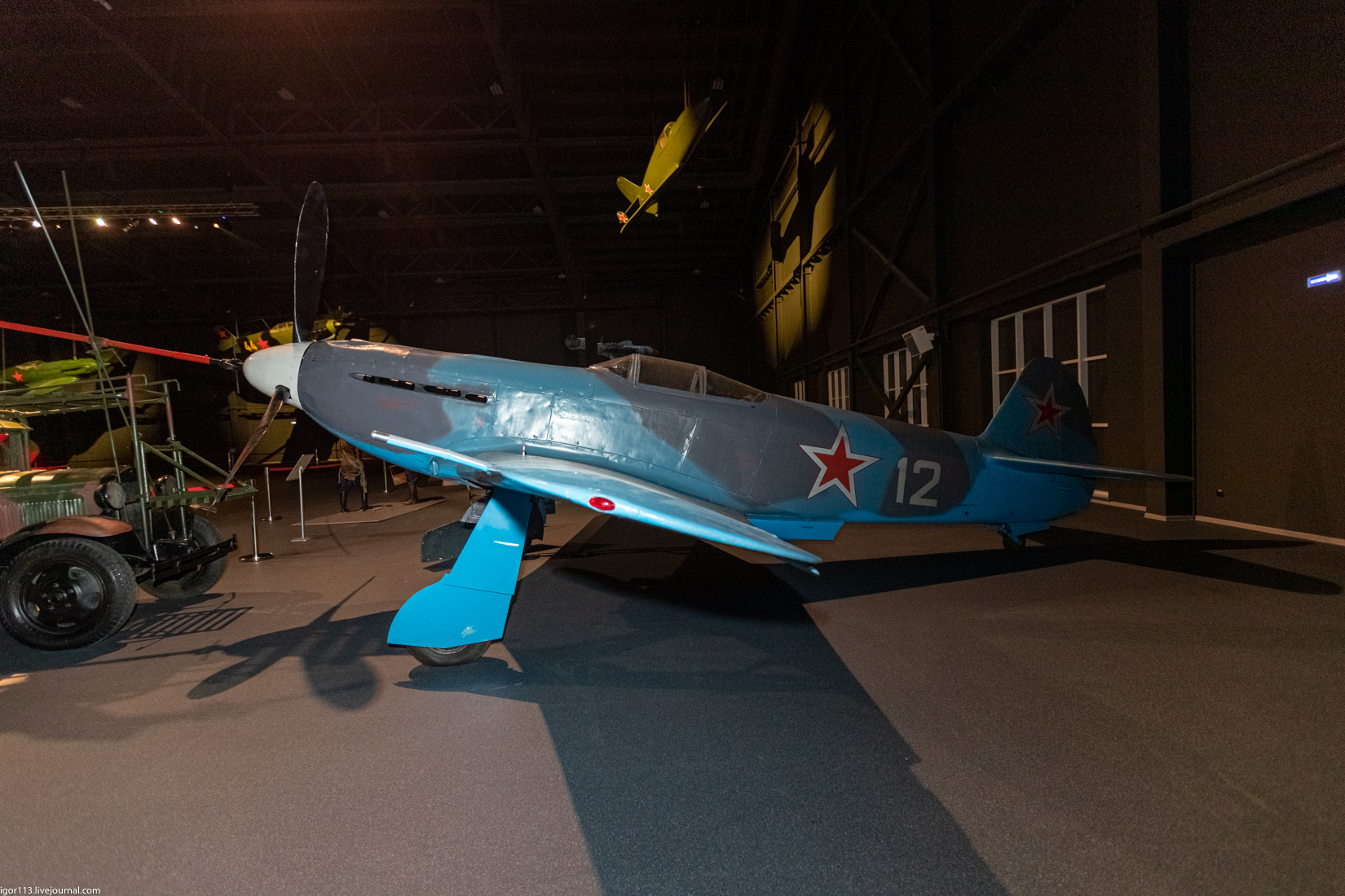 Музей техники в Верхней Пышме ч2: истребитель Як-3. 