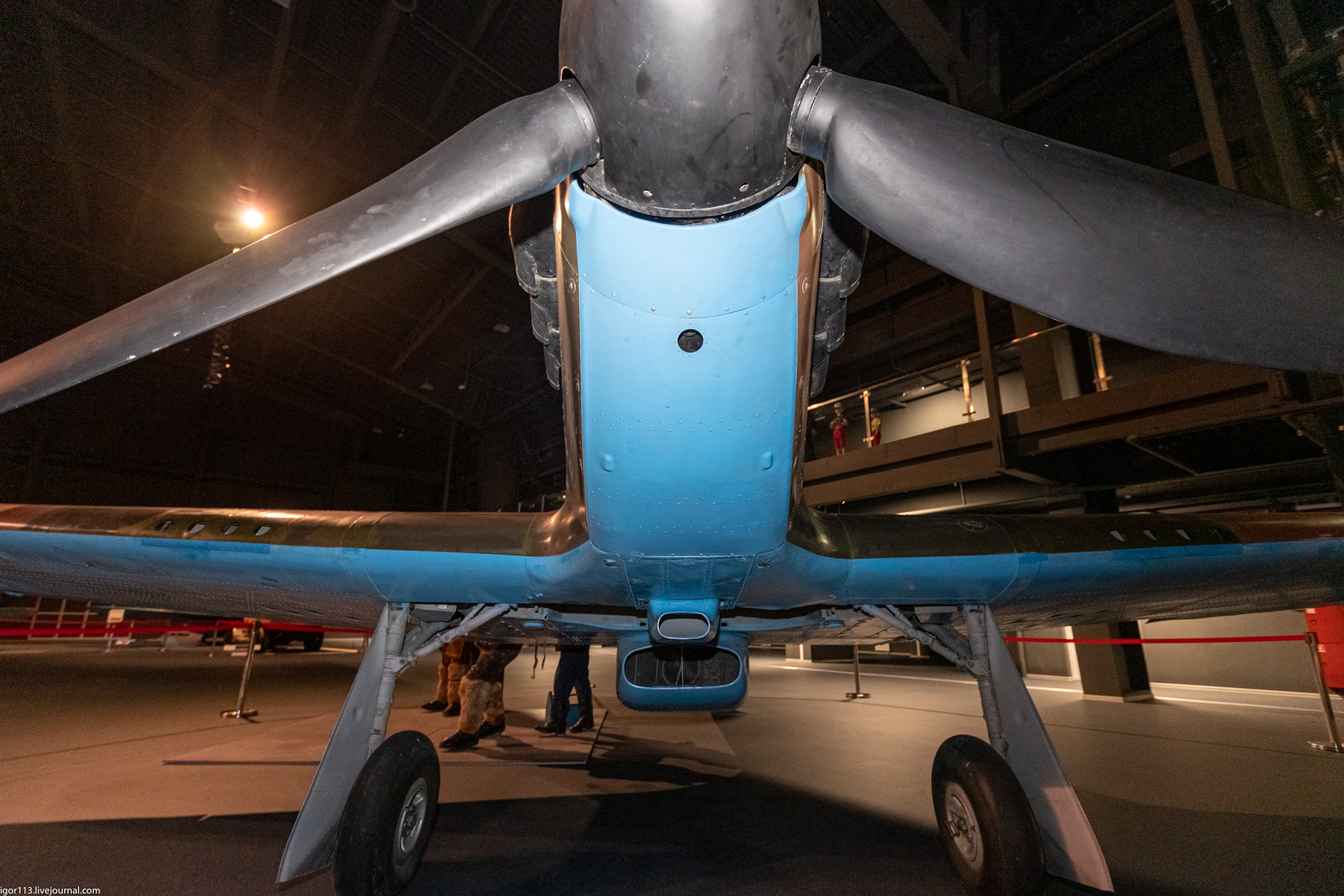 Музей техники в Верхней Пышме ч2: британский истребитель Hawker Hurricane Mk.IIB 