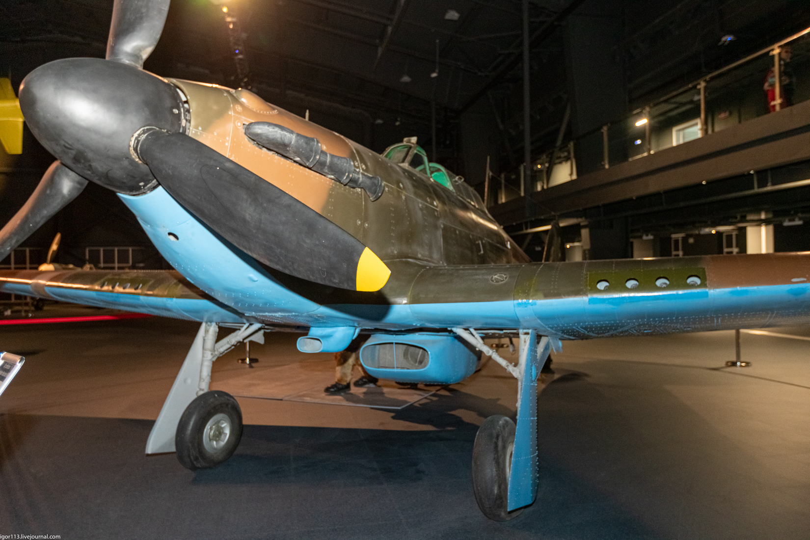 Музей техники в Верхней Пышме ч2: британский истребитель Hawker Hurricane Mk.IIB 