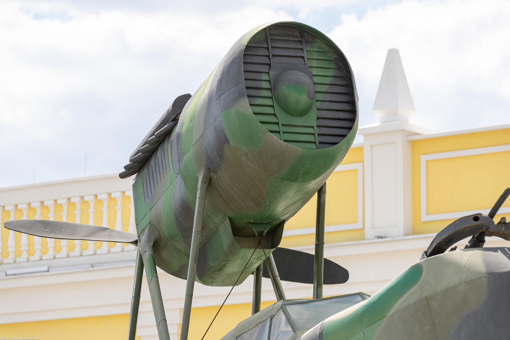 Музей техники в Верхней Пышме ч8: макет гидросамолета МБР-2 