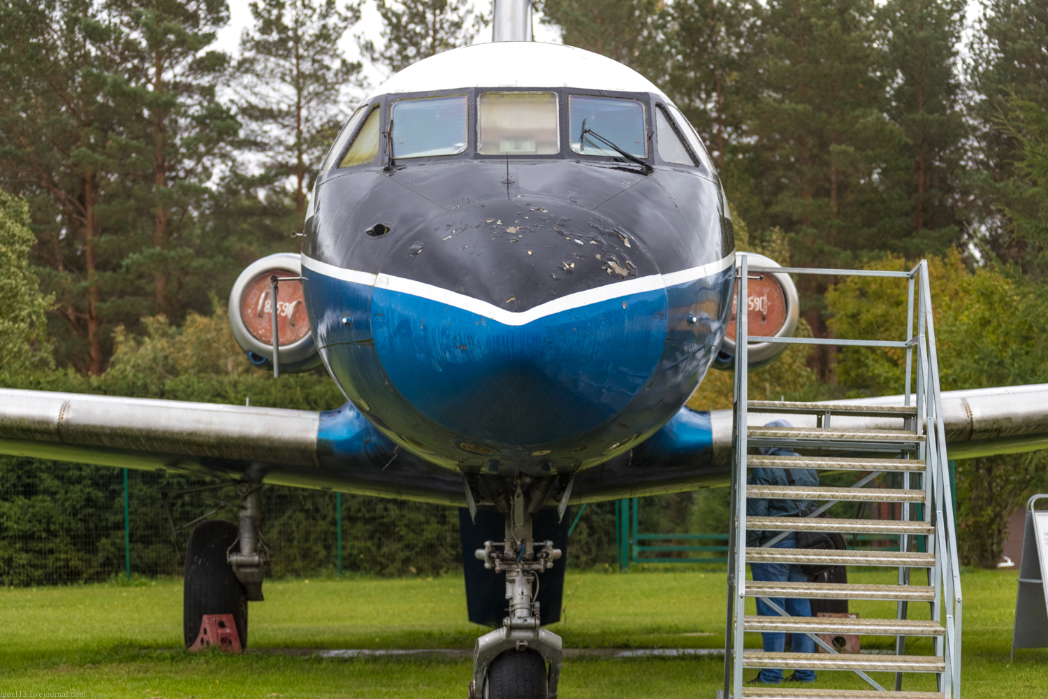 Eesti lennundusmuusem: турбореактивный пассажирский самолёт для местных авиалиний Як-40К.