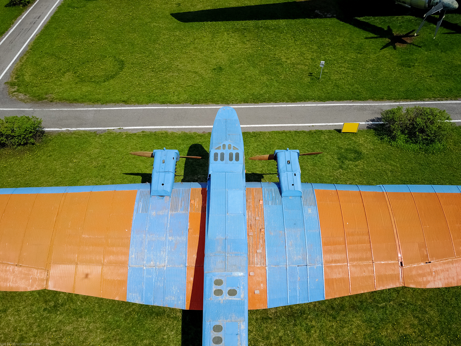 Ульяновский музей Гражданской авиации : цельнометаллический бомбардировщик 