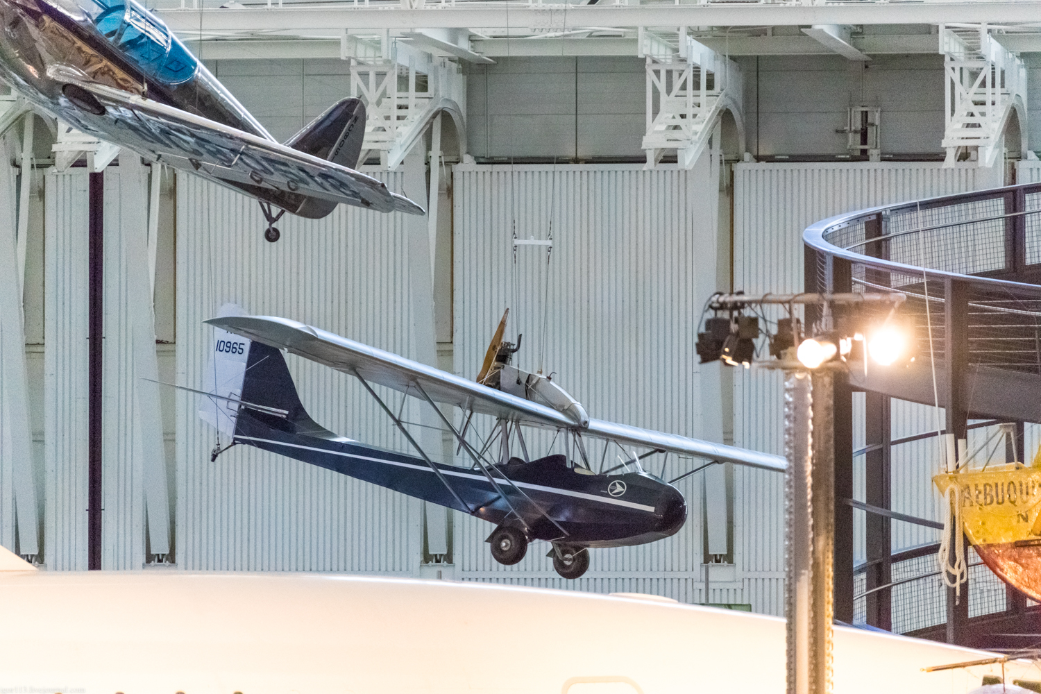  Steven f udvar-hazy center, 2018 год: легкий самолет Curtiss-Wright CW-1 