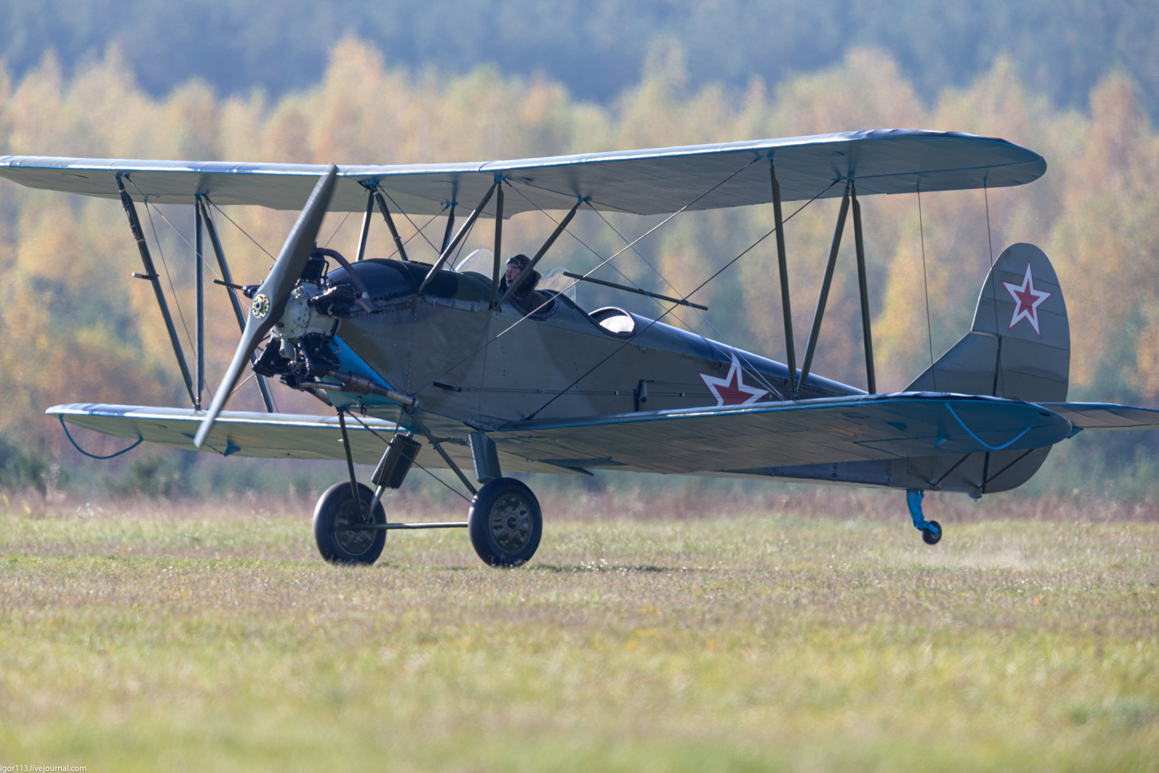 Полет По-2 в Дракино 08 октября 2021 года ч2 полет и осмотр По-2. 