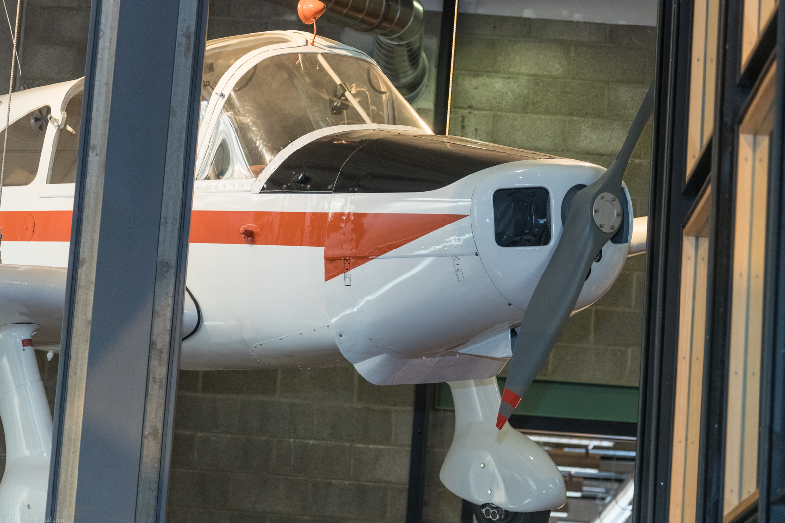 Технический музей Берлина : учебно-тренировочный самолет Klemm-107C. 