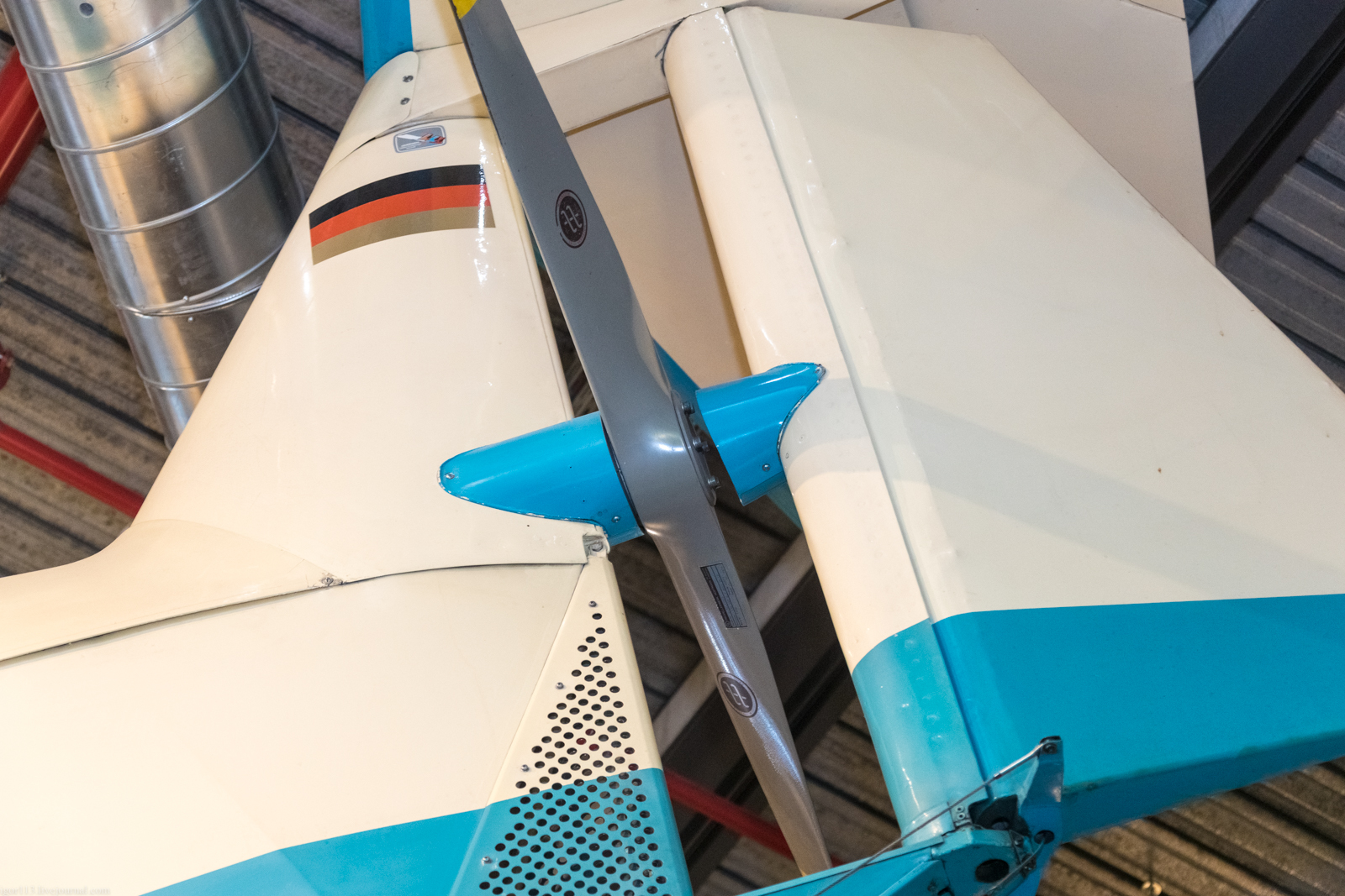 Технический музей Берлина : легкий самолет Rhein-Flugzeugbau RW3-P75 